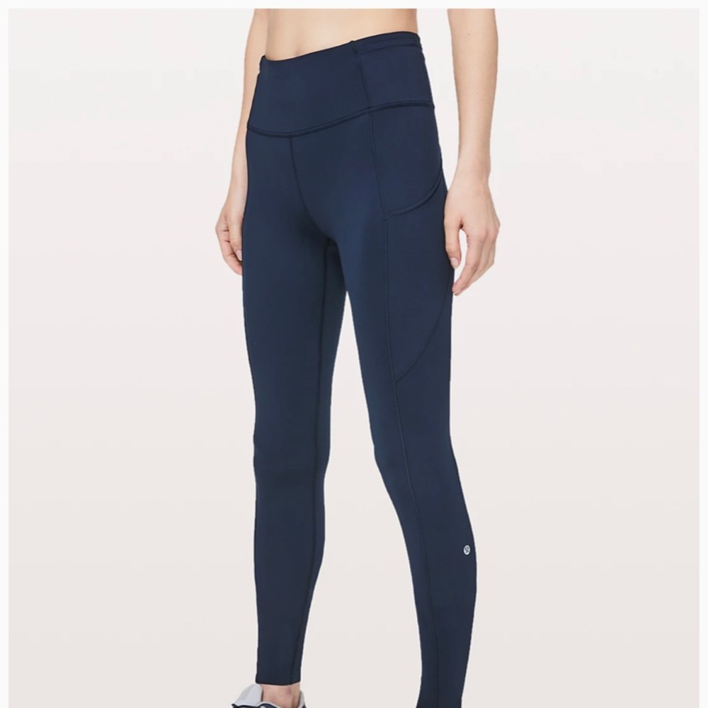 Lulu lemon navy leggings !